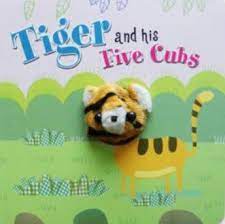 Finger Puppet Books: Tiger And His Five Cubs