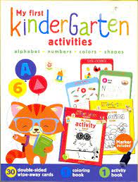 My First Kindergarten Activities (Box A5 Laminated Cards)