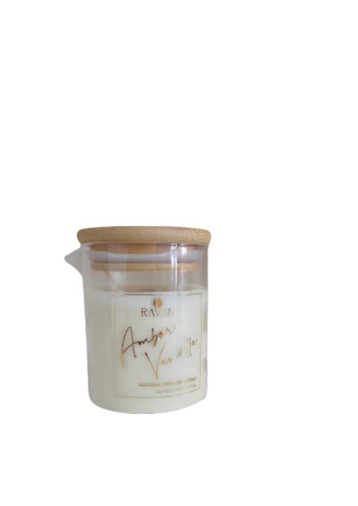 Ravan Amber Vanilla: Candle Massage