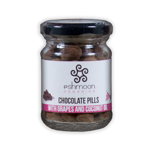 Eshmoon Chocolate Pills Jar - Grapes