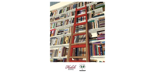 Bookish Mug: HBS Youmouf Ladder Colored