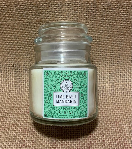Serene Candles - Lime Basil Mandarin (100 ml)